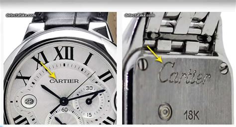 fake iced out cartier watch|how to authenticate cartier watch.